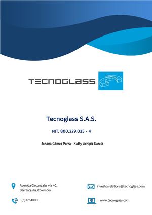 Tecnoglass S.A.S. (Johana Gómez - Katty Achipiz)