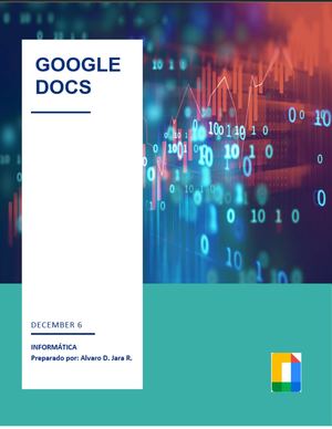 Revista Informatica sobre Google Docs