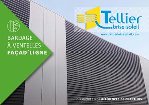 BARDAGE À VENTELLES FAÇAD’LIGNE • Références Chantiers
