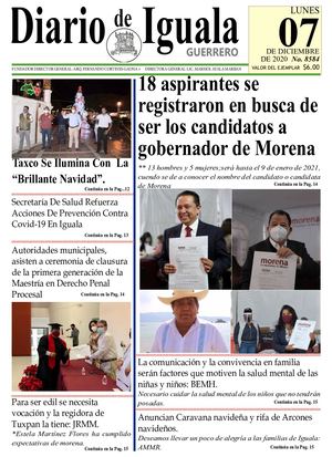 Liunes 07 De Diciembre De 2020 Diario De Iguala
