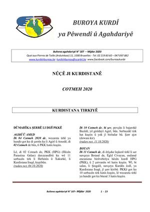 BULTENA KURDÎ N° 187