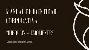 Manual De Identidad Corporativa Hiboulin Fátima Lucia Torres Calderón I202015555 D2am
