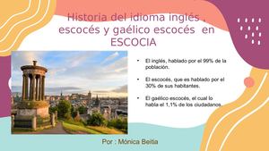 Inglés En Escocia