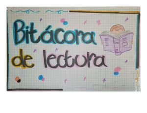 Bitácora de  Lectura