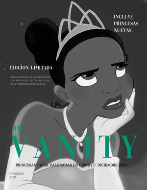 Sara Vélez Torres. Princesas Infravaloradas de Disney