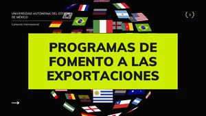 Programas De Fomento A La Exportaciones (1).