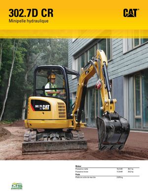 Brochure Technique CAT 302.7D CR