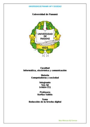 Semestral De Computadora Y Sociedad