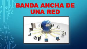 Banda Ancha De Una Red