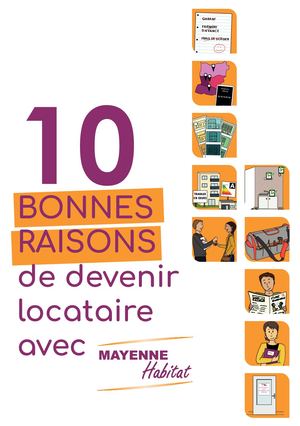 Les 10 bonnes raisons de devenir locataire avec Mayenne Habitat