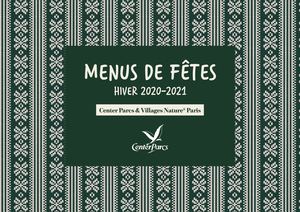 Center Parcs • Menus de fêtes • 2020-2021