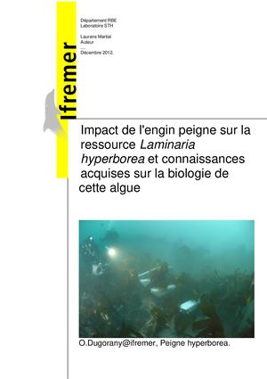 Rapport Final Hyperimp Ifremer Laurans 2012