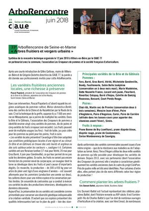 (ARBO-33) Arbres-fruitiers-vergers urbains -Synthèse