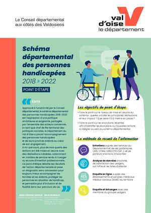 Flyer_Point d'étape du Schéma départemental des personnes handicapées 2018-2022