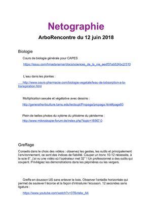 (ARBO-33)-Netographie - greffe arbre fruitier