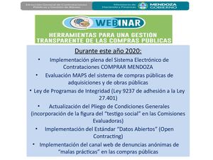 Presentation Mendoza