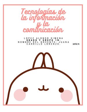 Portafolio De Tics, Tercer Parcial