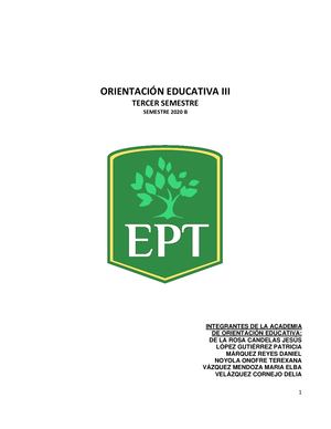 Portafolio Evidencias Tercer Semestre