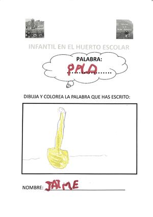 Huerto 4 años B Piedad Ramos