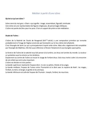épiphanie - Méditer à Partir D'une Icöne