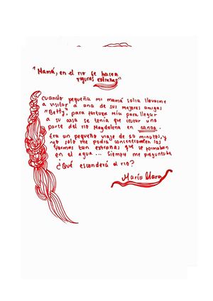 Mamá, En El Rio Se Hacen Figuras Extrañas