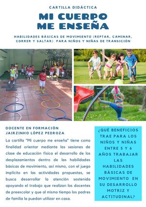 Cartilla Didáctica Mi Cuerpo Me Enseña