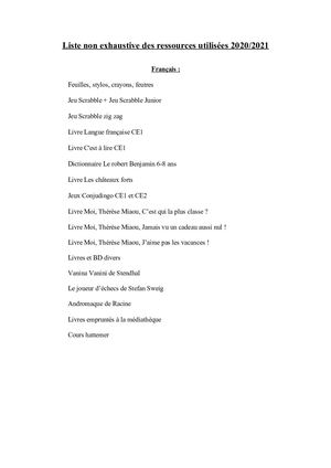 Ressources Ief 2020 2021