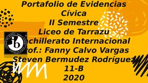 Portafolio De Evidencias II Semestre