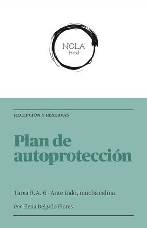 Plan De Autoprotección Hotel NOLA