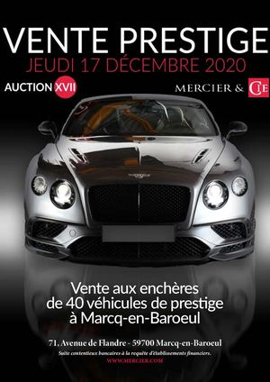 Vente Prestige Marcq-en-Baroeul - 17/12/20