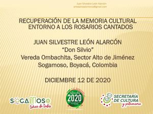 Los Rosarios Cantados-Juan Silvestre León Alarcón