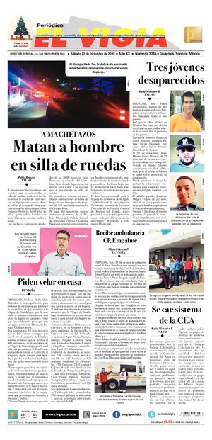 12 de diciembre del 2020