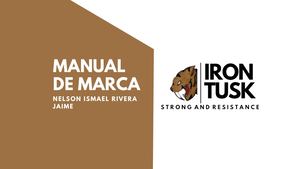 Manual De Indentidad De Producto Irontusk