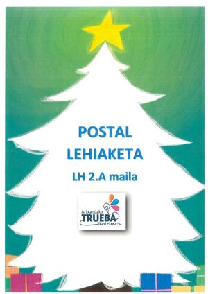 GABONETAKO POSTALAK 2.A- 2020