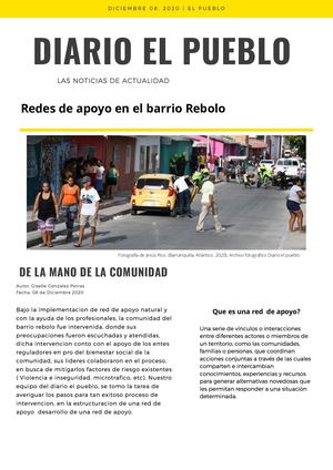 Noticia Diario El Pueblo