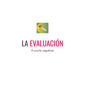 LA EVALUACIÓN