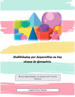 Habilidades Por Desarrollar En Las Clases De Geometría Rev