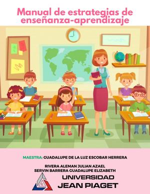 Manual De Estrategias De Enseñanza-Aprendizaje