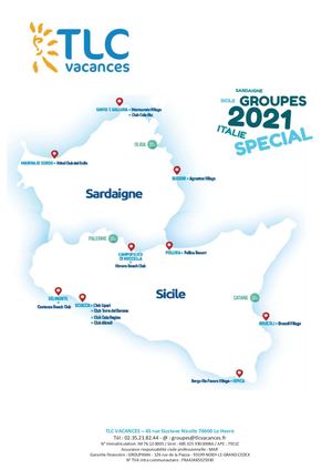 Tlc Vacances Sicile Et Sardaigne 2021v2