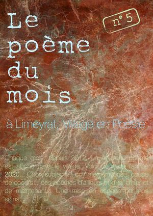 Le Poème Du Mois 5 -  2020