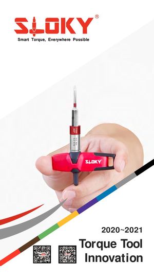 Sloky Torque Screwdriver Application 2020 2021 1