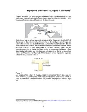 Proyecto Eratostenes