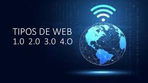 Tipos De Web (1.0, 2.0, 3.0, 4.0)