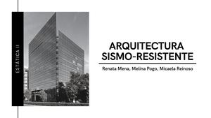 Arquitectura Sismo Resistente