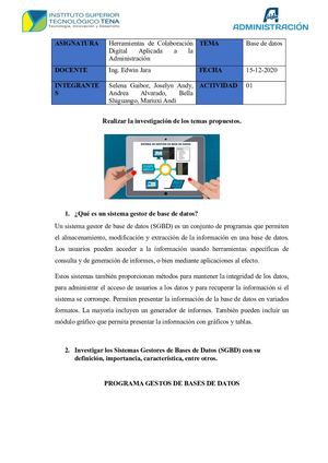 Trabajo En Grupo Nº1