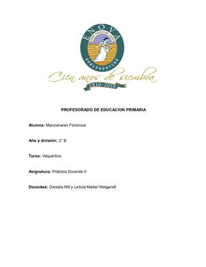 Practica Docente Carpeta