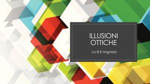 Illusioni Ottiche