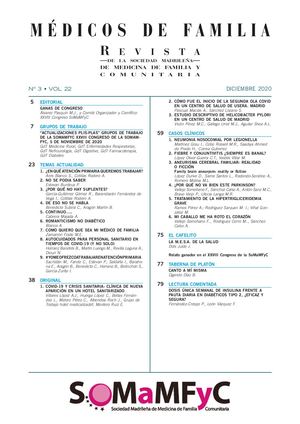 Revista Médicos de Familia Vol 22 Nº 3 DIC-2020