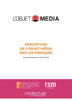 Perception De L'objet De Communication 2020