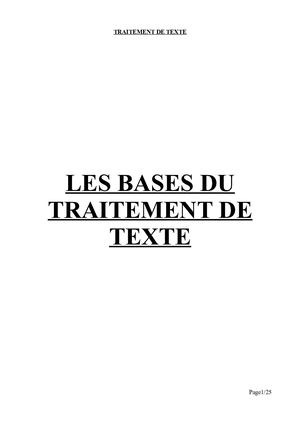 Module3cours1traitement De Texte Pix
